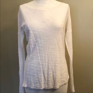 Express white cotton blend tunic top